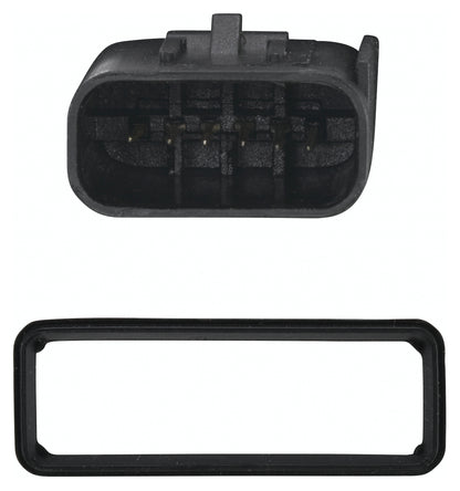 HELLA Mass Air Flow Sensor - 4-pin connector - Bolted 8ET009142-591