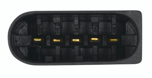 HELLA Mass Air Flow Sensor - 5-pin connector - Bolted 8ET009142-861