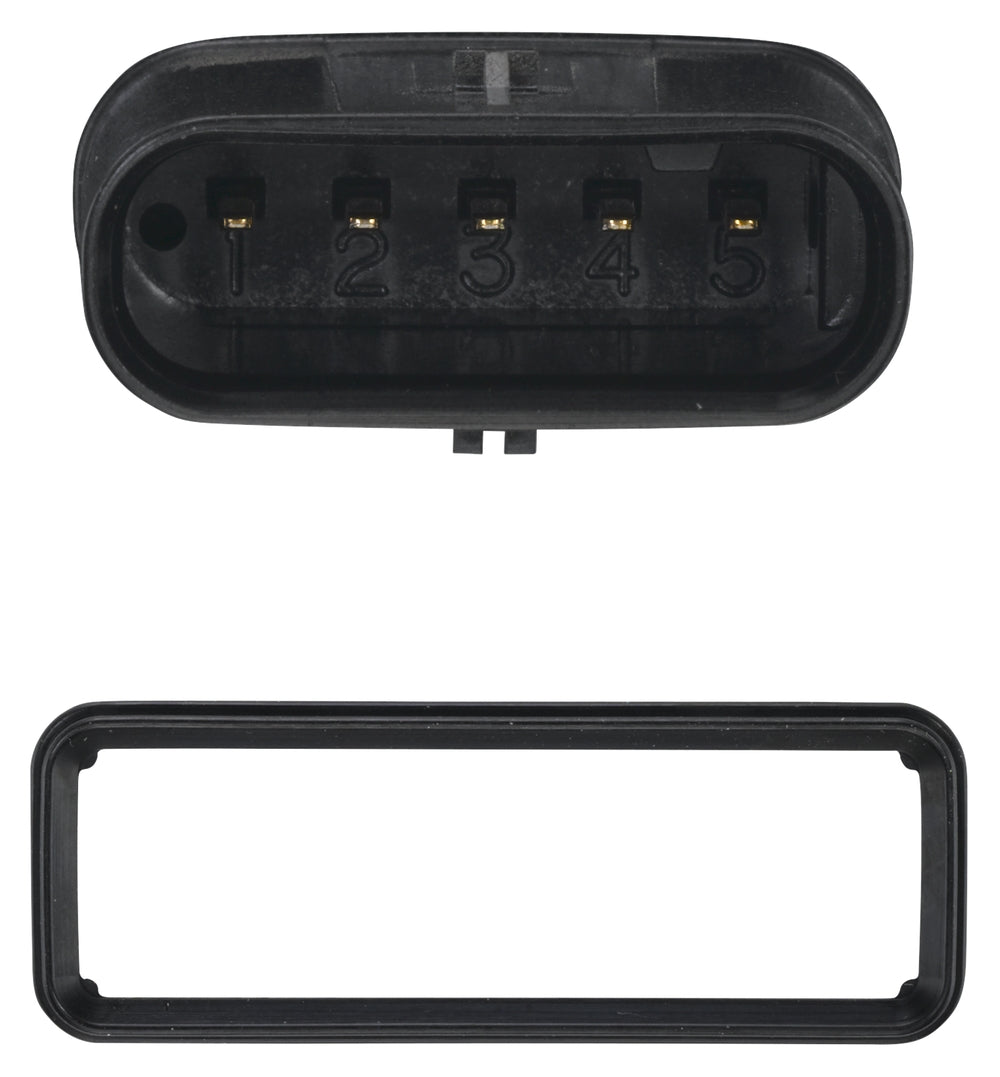 HELLA Mass Air Flow Sensor - 5-pin connector - Bolted 8ET009149-531