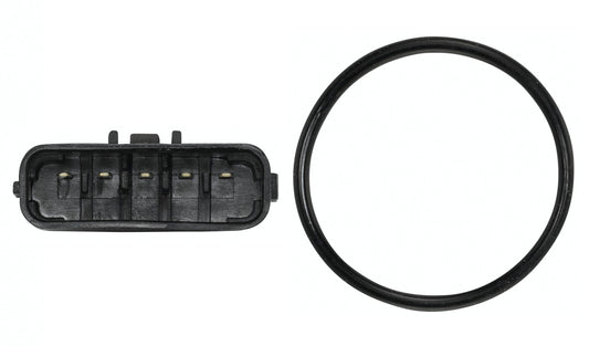 HELLA Mass Air Flow Sensor - 5-pin connector - Bolted 8ET009142-921