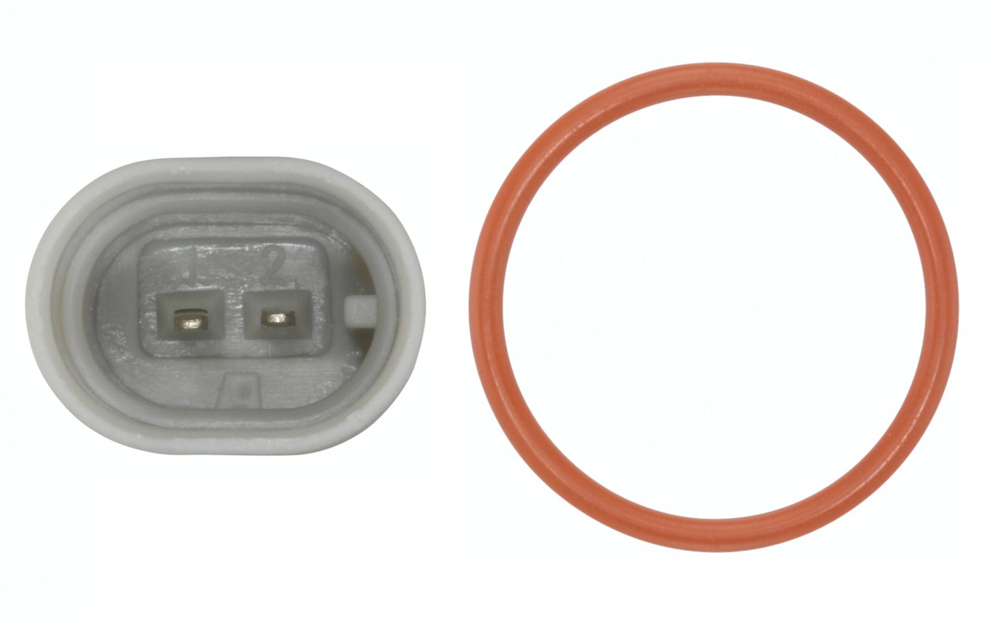 HELLA Sensor, crankshaft pulse - 12V - 2-pin connector - Flywheel side 6PU009163-391