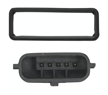 HELLA Mass Air Flow Sensor - 5-pin connector - Bolted 8ET009142-761