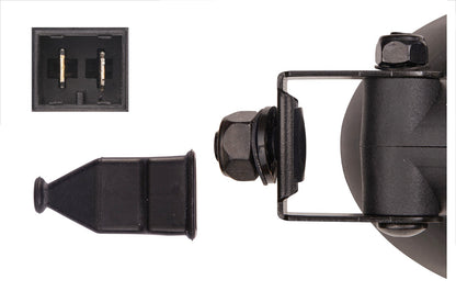 HELLA Halogen-Worklight - Oval 100 - 12V 1GA996161-331