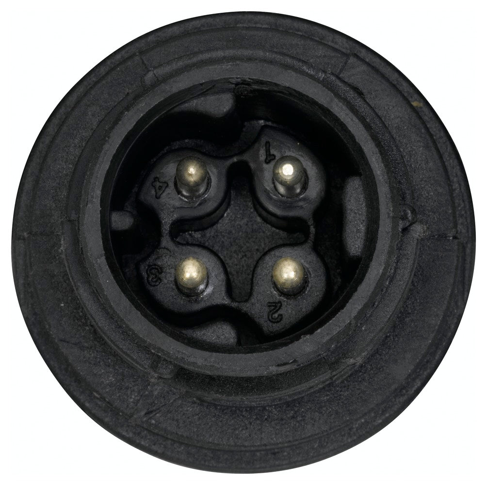 HELLA Mass Air Flow Sensor - 4-pin connector - Pipe-neck 8ET009142-061