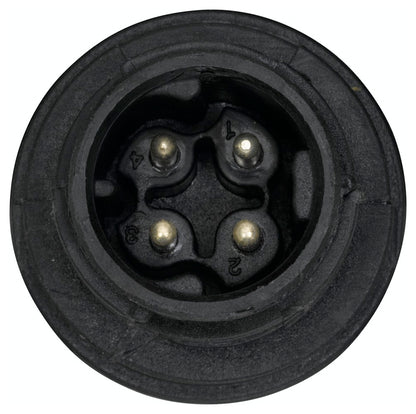 HELLA Mass Air Flow Sensor - 4-pin connector - Pipe-neck 8ET009142-061