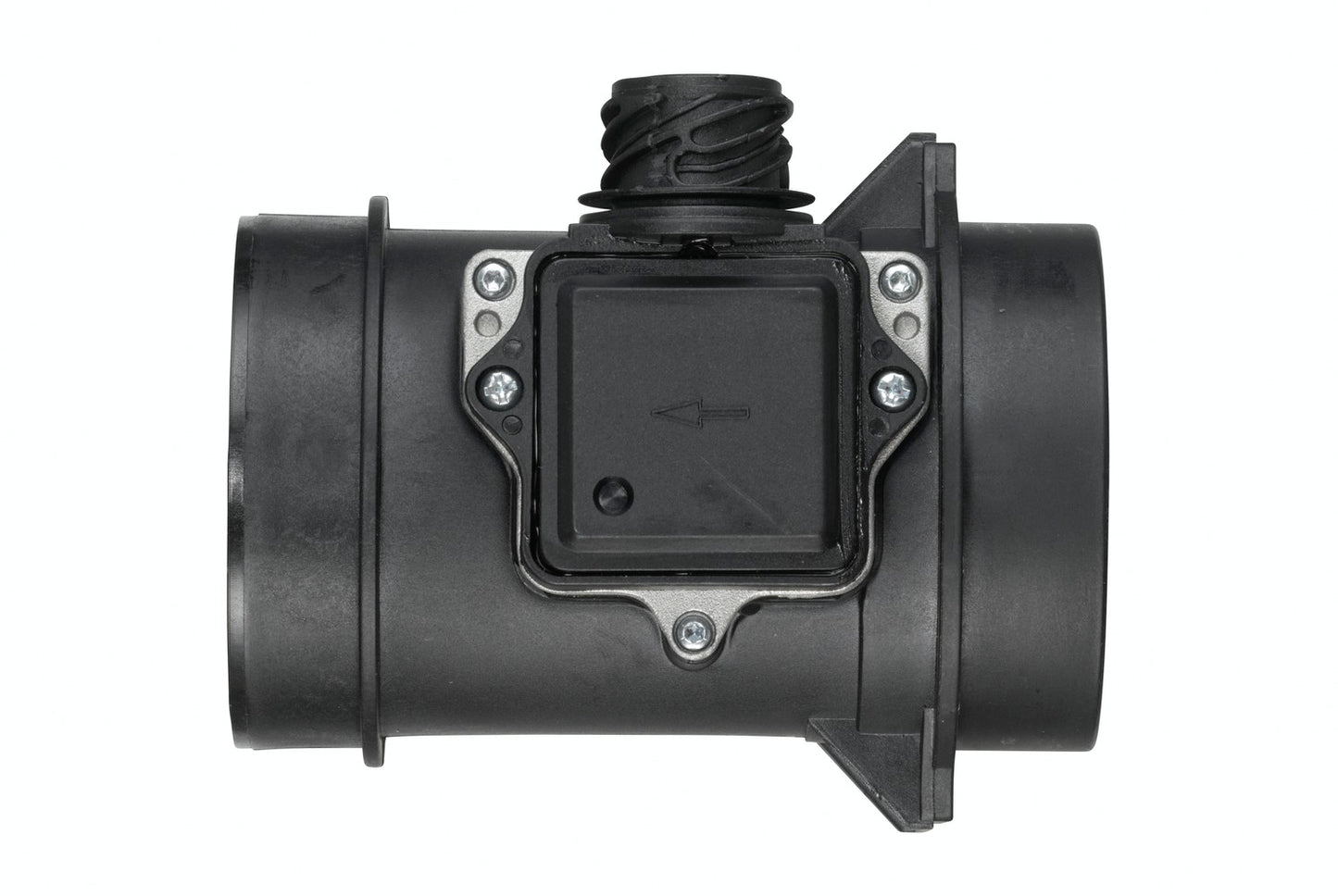 HELLA Mass Air Flow Sensor - 4-pin connector - Pipe-neck 8ET009142-061