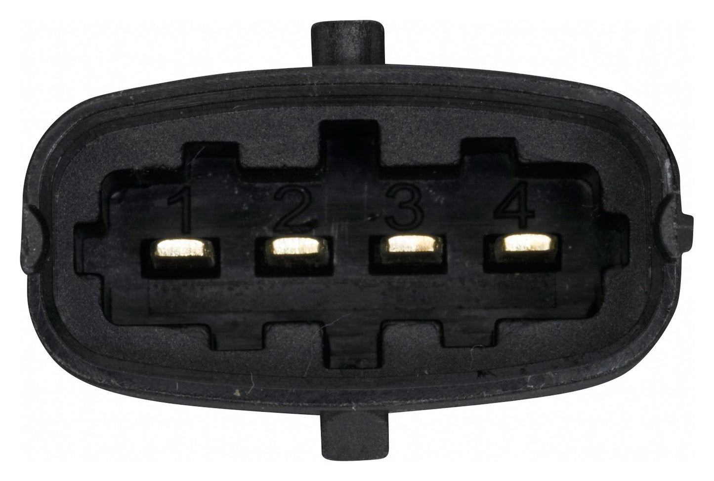 HELLA Mass Air Flow Sensor - 4-pin connector - Pipe-neck 8ET009149-131