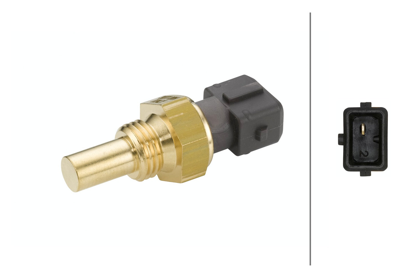 HELLA Sensor, coolant temperature - 12V - 1-pin connector 6PT009107-211