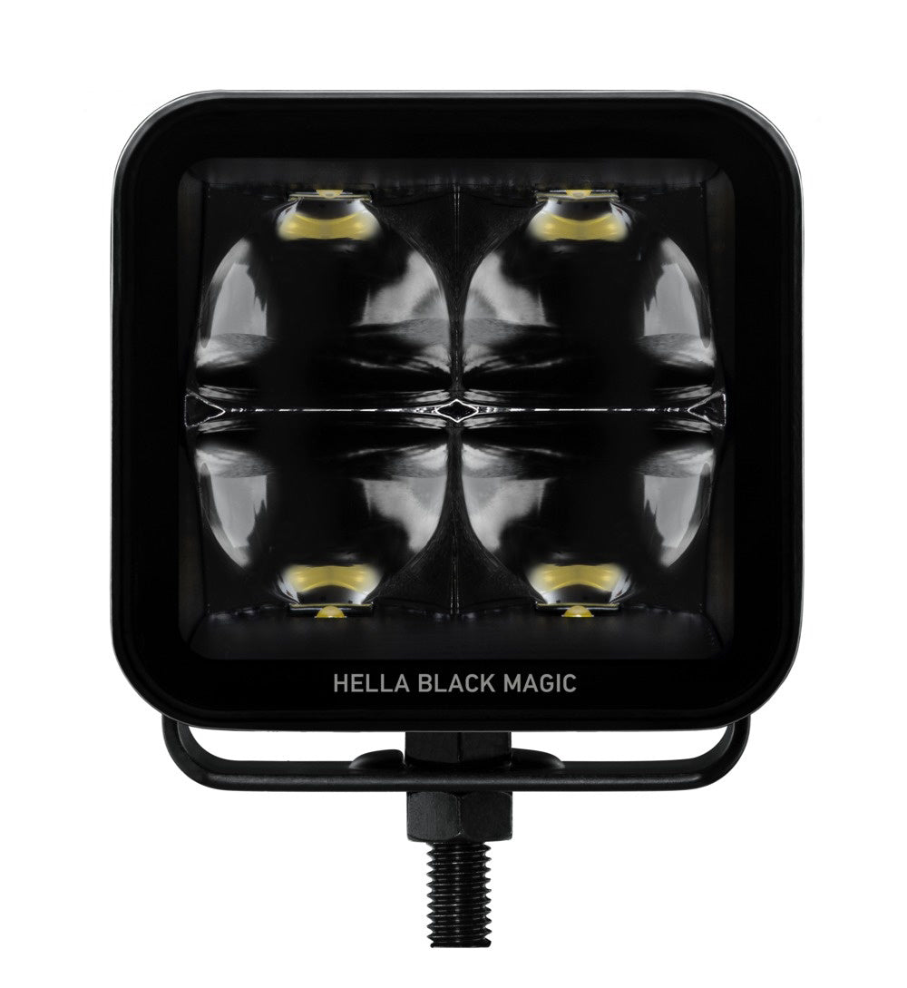 HELLA LED-Spotlight - Black Magic Edgeless Cube Kit 3.2" - 12/24V - 3000lm 1FA358176-821