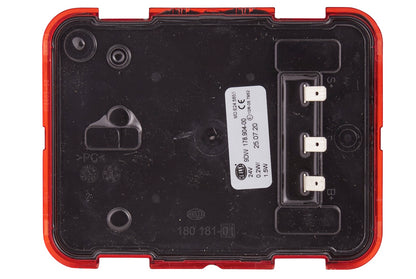 HELLA Bulb Holder, tail light assembly - LED - 24V 9DW178904-001