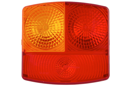 HELLA Lens, tail light assembly - Halogen - left 9EL137307-001