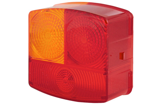HELLA Lens, tail light assembly - Halogen - left 9EL137307-001