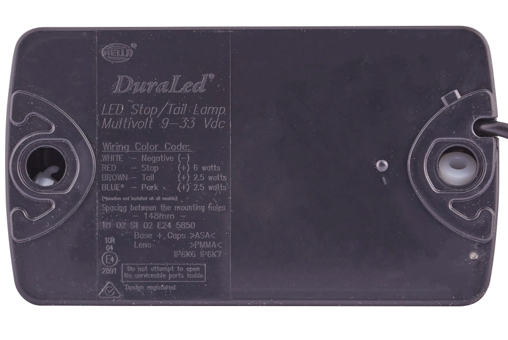 HELLA Rearlight - DuraLED - LED - 12/24V 2SB980606-701