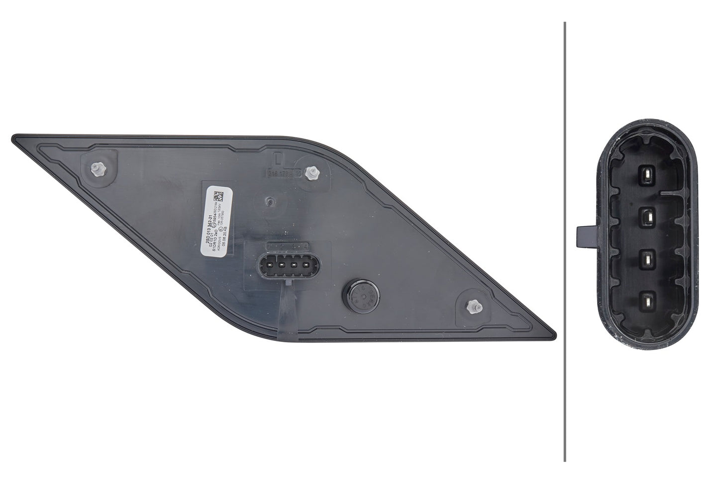 HELLA Rearlight - Shapeline Style - LED - 12/24V 2SD013342-211