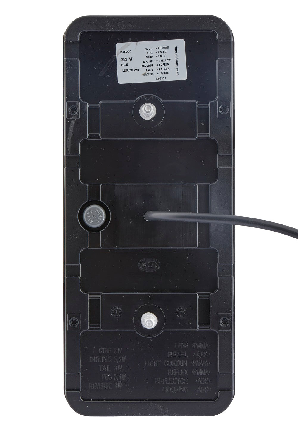 HELLA Rearlight - Coluna - LED - 24V 2VP345900-281