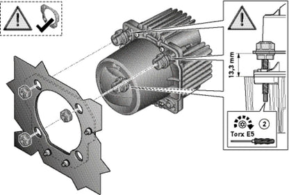 HELLA Asymmetric/LED/DE-Insert, headlight - 90mm Essential L4565 - 12/24V 1AL015318-001
