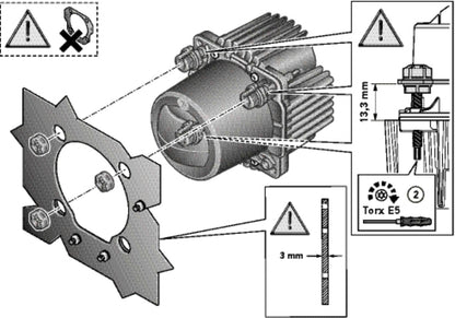 HELLA LED/DE/Asymmetric-Insert, headlight - 90mm Essential L4565 - 12/24V 1AL015318-021