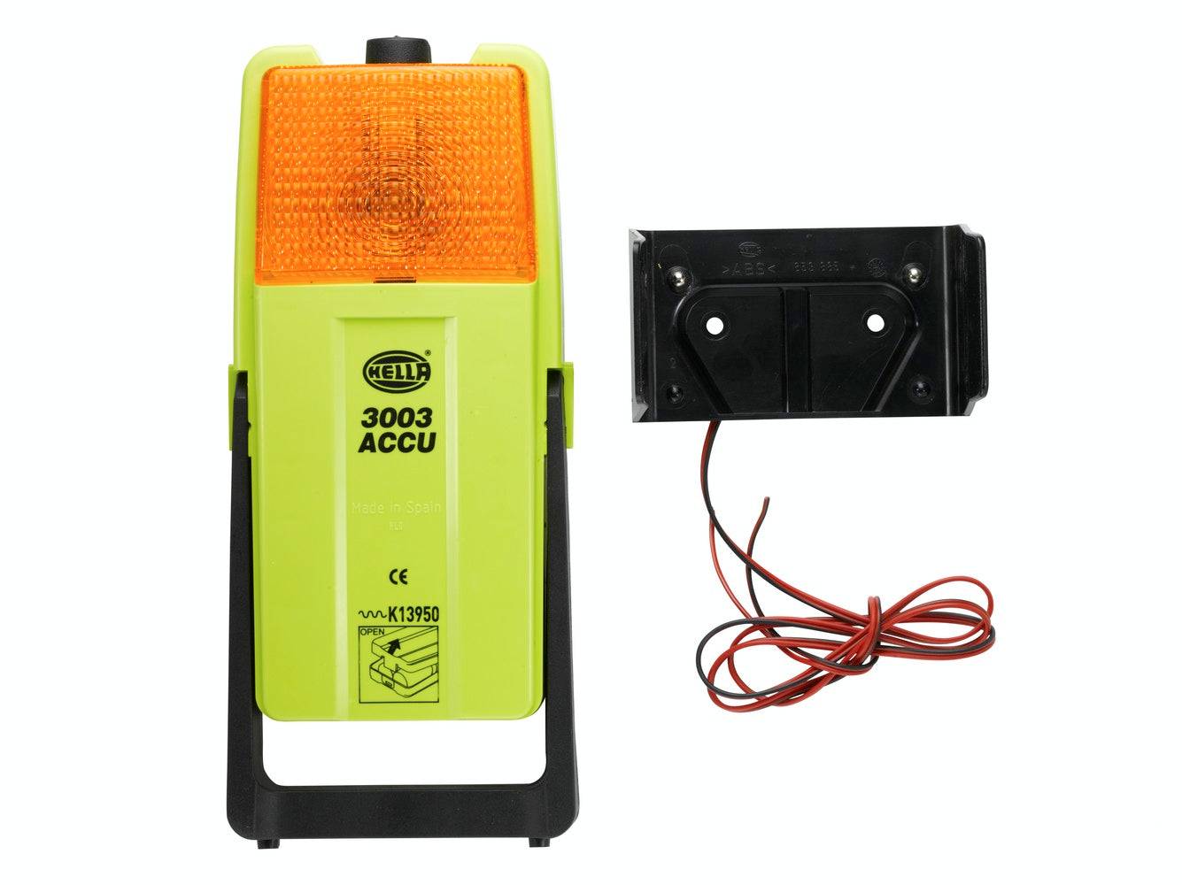 HELLA Halogen-Warning Light 3003 - 6V - yellow (amber) 2XW007146-011