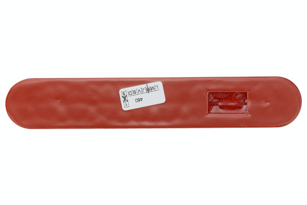 HELLA Reflector - Lens Colour: Red - oval - Glued/mounting 8RA009226-131