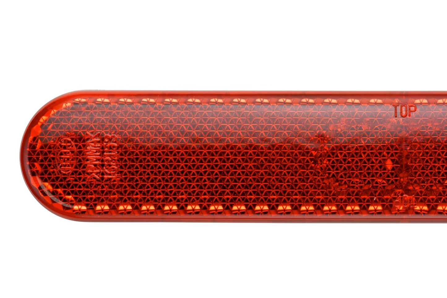 HELLA Reflector - Lens Colour: Red - oval - Glued/mounting 8RA009226-131
