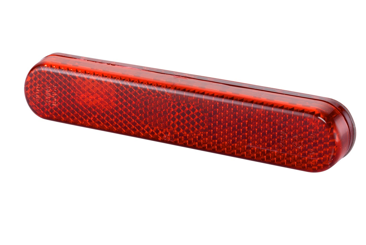 HELLA Reflector - Lens Colour: Red - oval - Glued/mounting 8RA009226-131