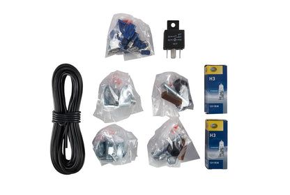 HELLA FF/Halogen-Spotlight Set - Comet FF 500 - 12V 1F6010952-801