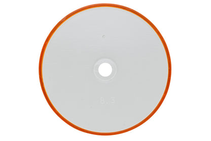 HELLA Reflector - Lens Colour: yellow (amber) - round - Bolted/mounting 8RA002014-251