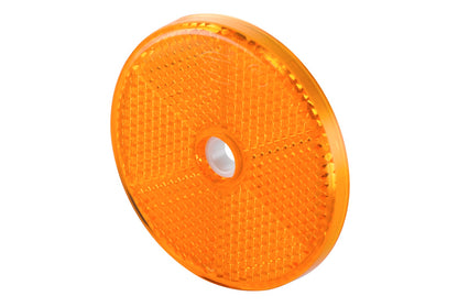 HELLA Reflector - Lens Colour: yellow (amber) - round - Bolted/mounting 8RA002014-251