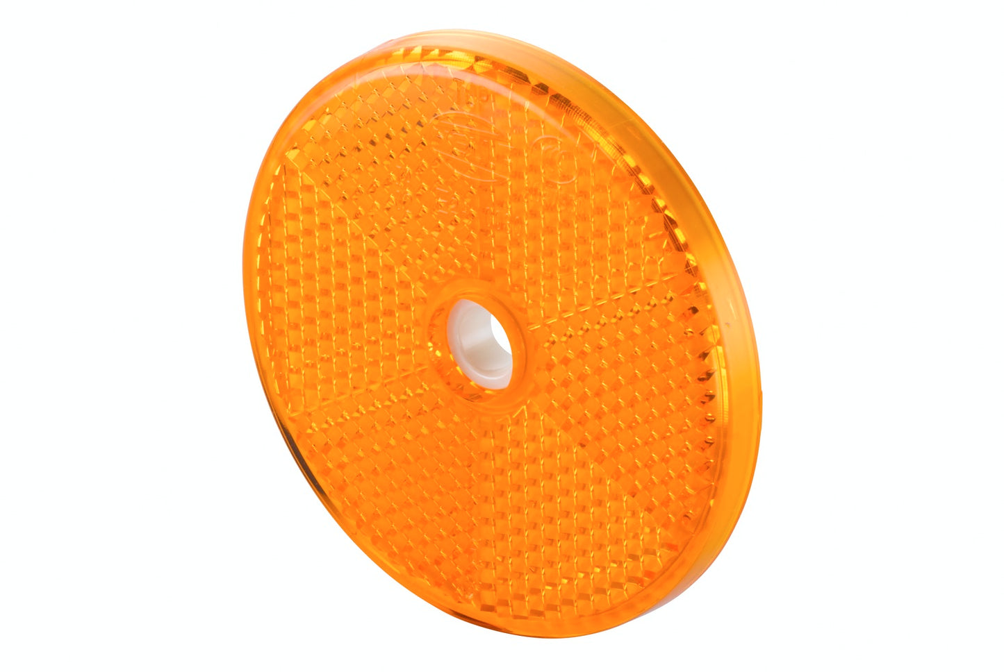 HELLA Reflector - Lens Colour: yellow (amber) - round - Bolted/mounting 8RA002014-872
