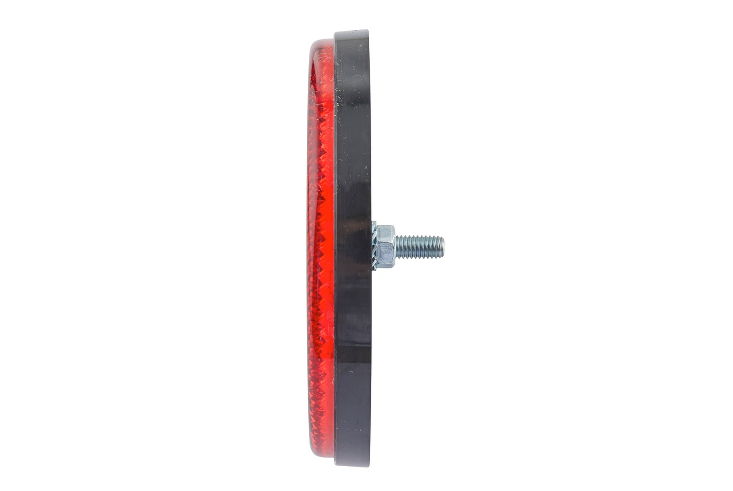 HELLA Reflector - Lens Colour: Red - round - Bolted/mounting 8RA002016-111