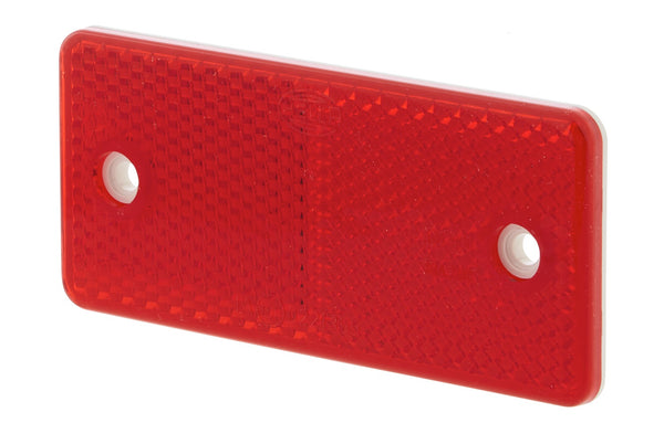 HELLA Reflector - Lens Colour: red - rectangular - Bolted/mounting 8RA003326-001