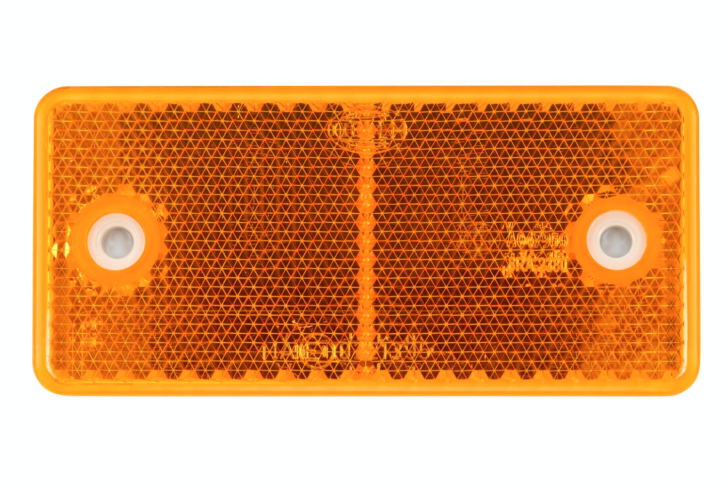 HELLA Reflector - Lens Colour: yellow (amber) - rectangular - Bolted/mounting 8RA003326-011