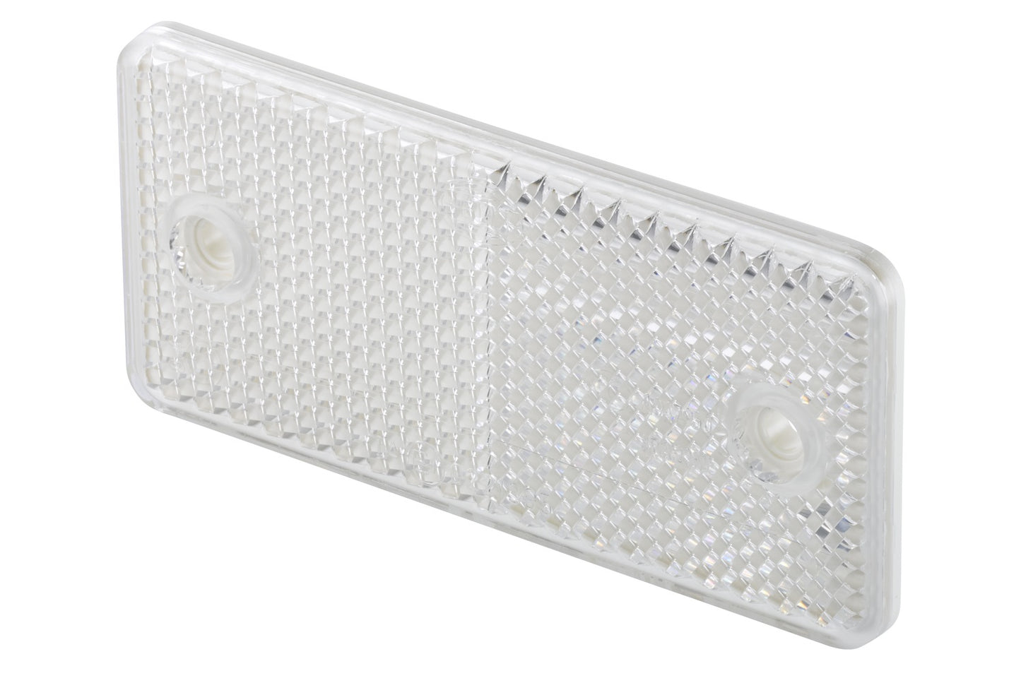 HELLA Reflector - Lens Colour: White - rectangular - Bolted/mounting 8RA003326-021