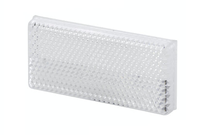 HELLA Reflector - Lens Colour: White - rectangular - Glued/mounting 8RA004412-011