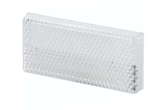 HELLA Reflector - Lens Colour: White - rectangular - Glued/mounting 8RA004412-011