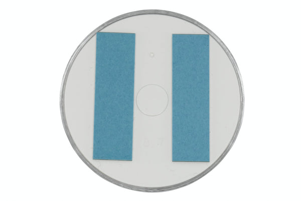 HELLA Reflector - Lens Colour: White - round - Glued/mounting 8RA002014-291