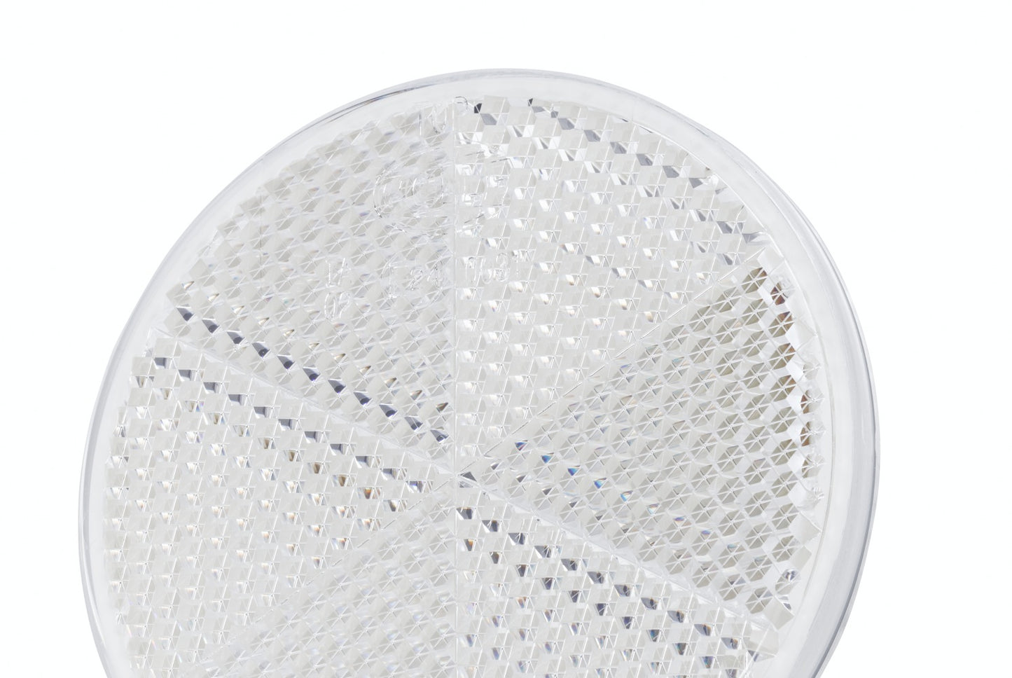 HELLA Reflector - Lens Colour: White - round - Glued/mounting 8RA002014-291