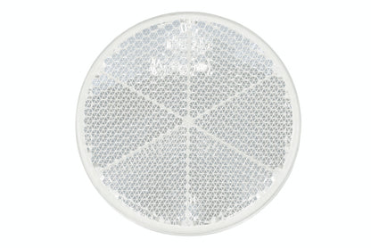 HELLA Reflector - Lens Colour: White - round - Glued/mounting 8RA002014-291