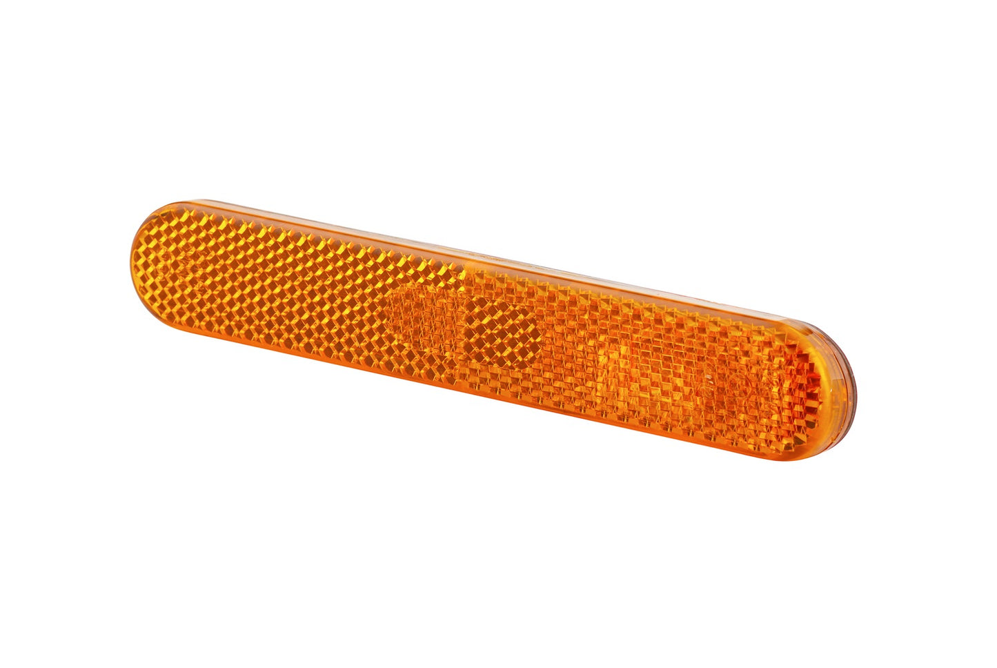HELLA Reflector - Lens Colour: yellow (amber) - oval - Glued/mounting 8RA009226-127