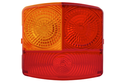 HELLA Lens, tail light assembly - Halogen - left - for e.g. DEUTZ-FAHR 9EL134739-001