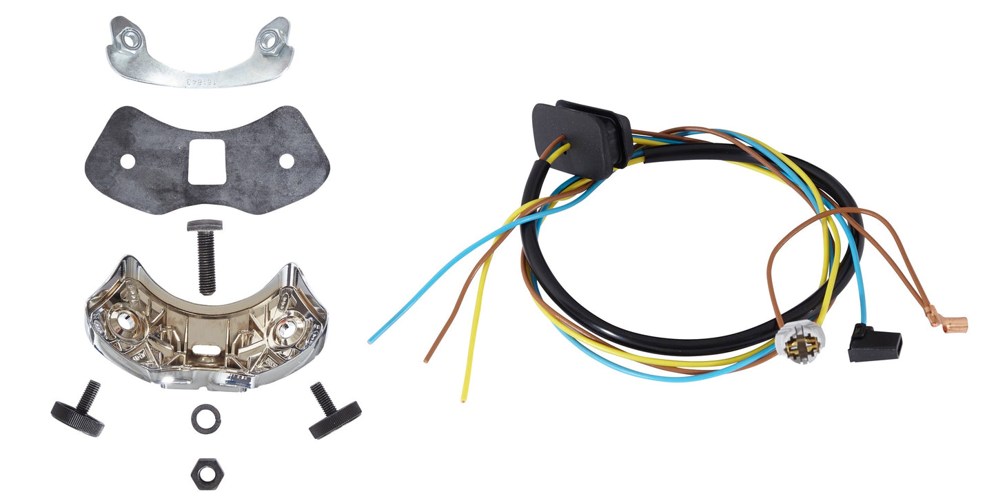 HELLA Halogen-Spotlight - Luminator Chromium - 24/12V - white 1F8007560-311
