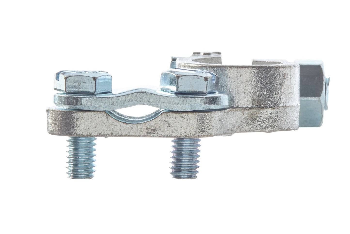 HELLA Battery Terminal Clamp - for positive terminal/Cast Part - Battery Terminal Ø: 1 8KX091450-031