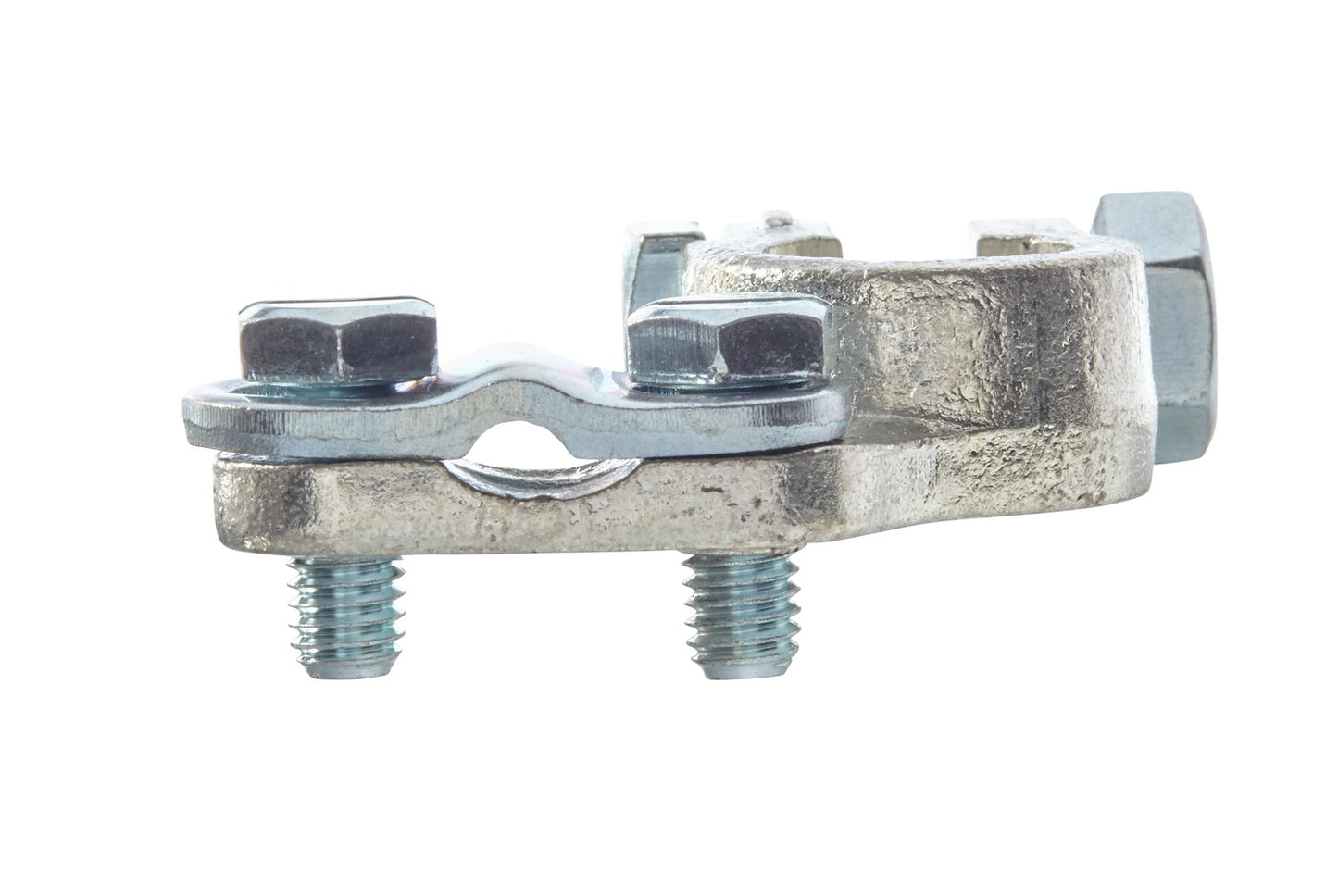HELLA Battery Terminal Clamp - for positive terminal/Cast Part - Battery Terminal Ø: 1 8KX091452-031
