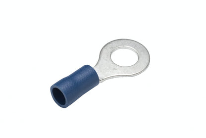 HELLA Cable Connector - blue - 1.5mm² - 2.5mm² - M6 - Length: 26.9mm - Copper - Quanti 8KW044039-812