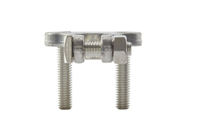 HELLA Battery Terminal Clamp - for positive terminal/Pressed Part - Battery Terminal Ø 8KX747875-011