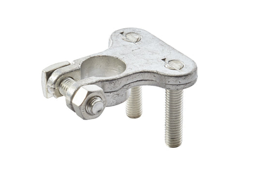 HELLA Battery Terminal Clamp - for positive terminal/Pressed Part - Battery Terminal Ø 8KX747875-011