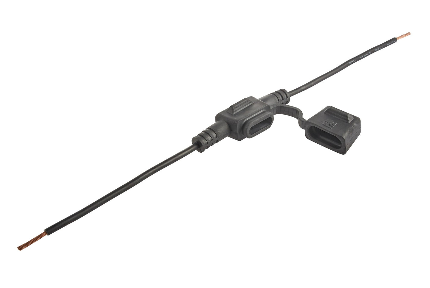HELLA Fuse Holder - Mini-Flat Fuse - red - Quantity: 1 8JD743557-001