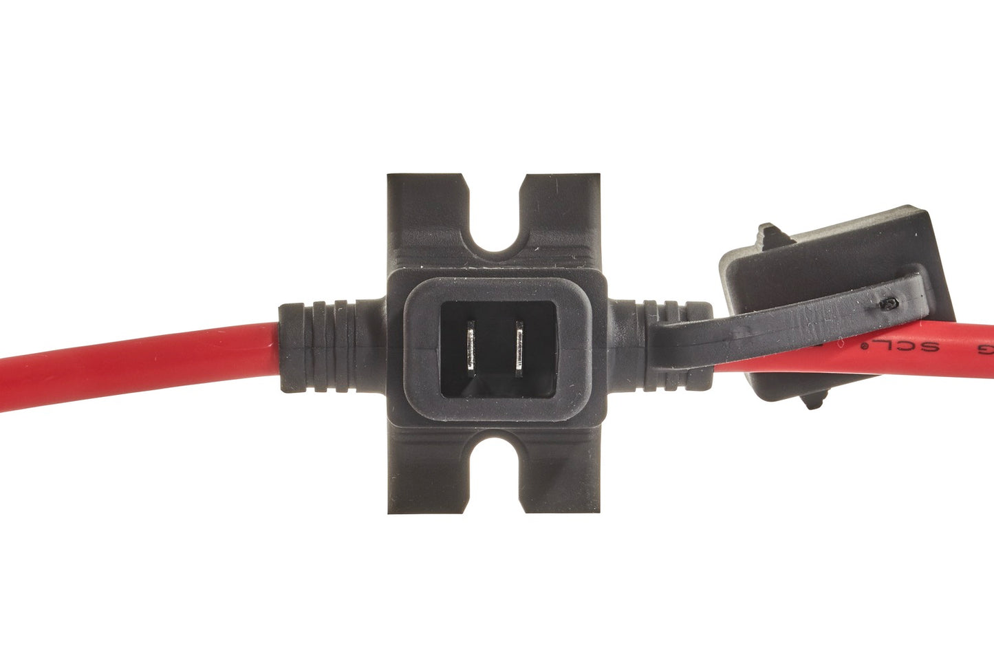 HELLA Fuse Holder - for JCASE fuse - red - Quantity: 1 8JD743557-111