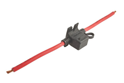 HELLA Fuse Holder - for low JCASE fuse - red - Quantity: 1 8JD743557-121