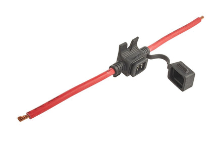 HELLA Fuse Holder - for low JCASE fuse - red - Quantity: 1 8JD743557-121